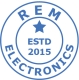 Logo of REM ELECTRONICS, Hong Kong